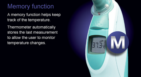 Glans Nauwgezet Piket Braun ThermoScan® IRT 4020 ear thermometer with ExacTemp™ technology